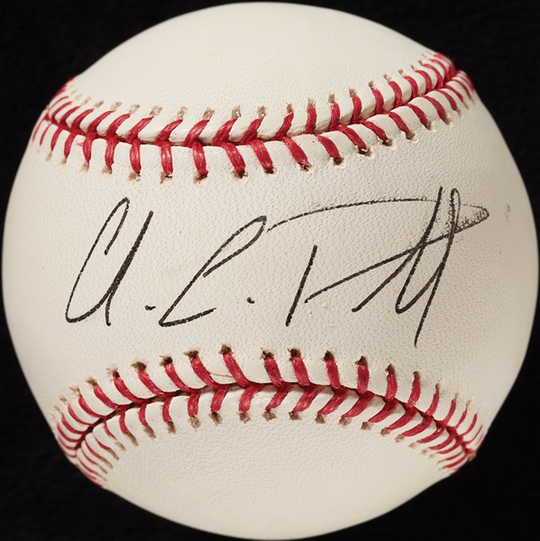 Colin Powell Single-Signed OML Baseball (BAS)