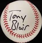 Tony Blair Single-Signed OML Baseball (BAS)