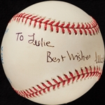 Madeleine Albright Single-Signed OAL Baseball (BAS)