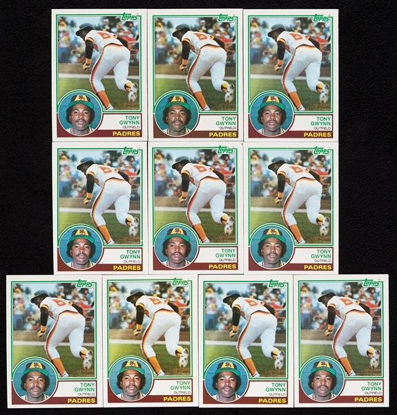 1983 Topps Baseball Complete Set Group (10)