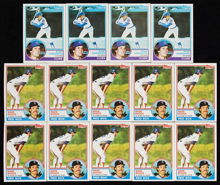 1983 Topps Baseball Complete Set Group (10)