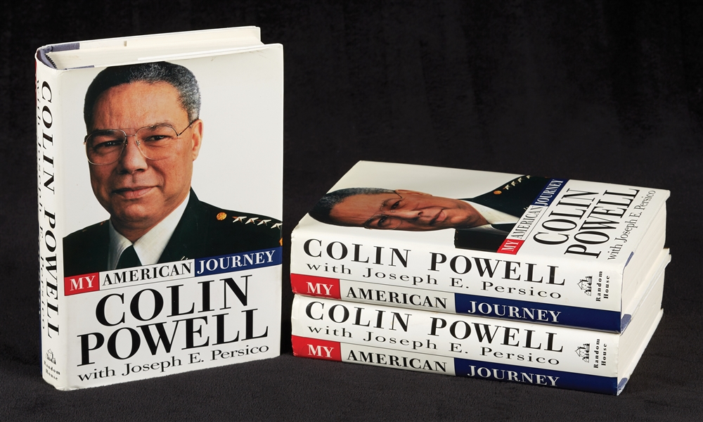 Colin Powell Signed My American Journey Books Group (3)