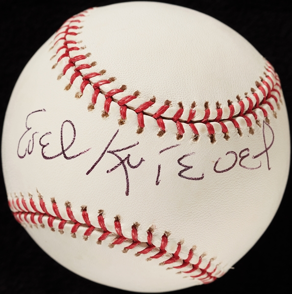 Evel Knievel Single-Signed OML Baseball (PSA/DNA)