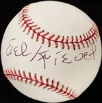 Evel Knievel Single-Signed OML Baseball (PSA/DNA)