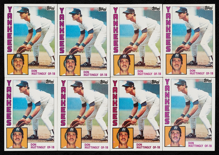 1984 Topps Baseball High-Grade Complete Sets (9)