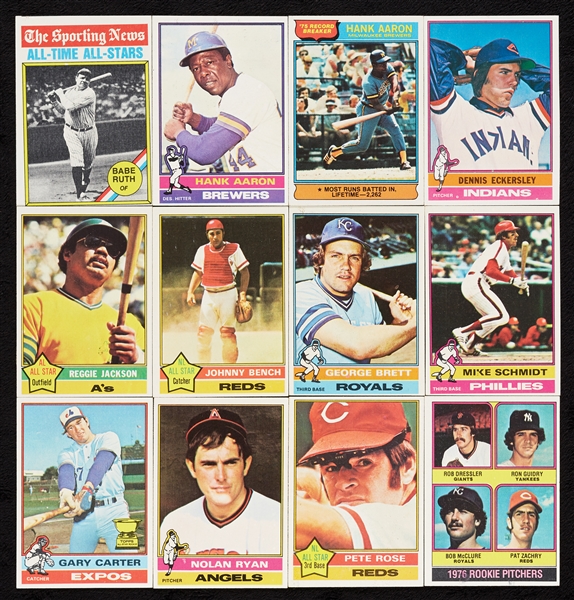 1976 Topps Baseball Complete Set (660)