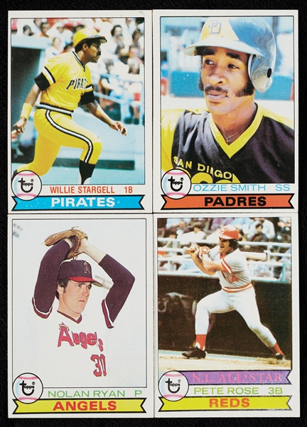 1977, 1978 and 1979 Topps Baseball Complete Sets (3)