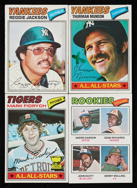 1977, 1978 and 1979 Topps Baseball Complete Sets (3)