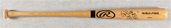 George Brett Signed Rawlings Bat with Multiple Inscriptions (1/6) (MLB) (Fanatics)