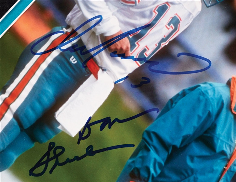 Dan Marino & Don Shula Signed 8x10 Framed Photo (Fanatics)