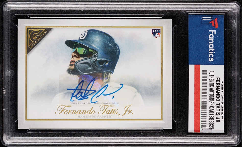 2019 Topps Gallery Fernando Tatis Jr. Autograph No. 56 (Fanatics)