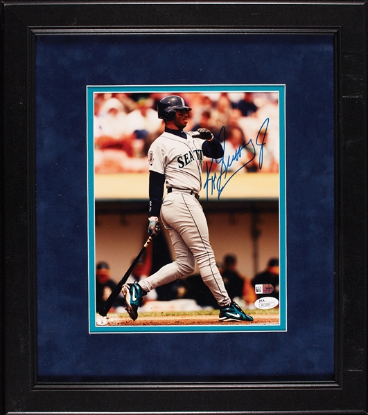 Ken Griffey Jr. Signed 8x10 Framed Photo (JSA)