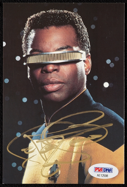 Star Trek Starfleet Doctors & Starfleet Engineers Multi-Signed 5x7 Displays (2) (PSA/DNA)