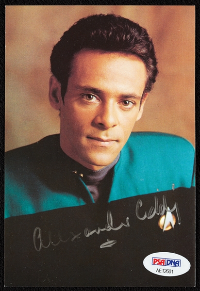 Star Trek Starfleet Doctors & Starfleet Engineers Multi-Signed 5x7 Displays (2) (PSA/DNA)