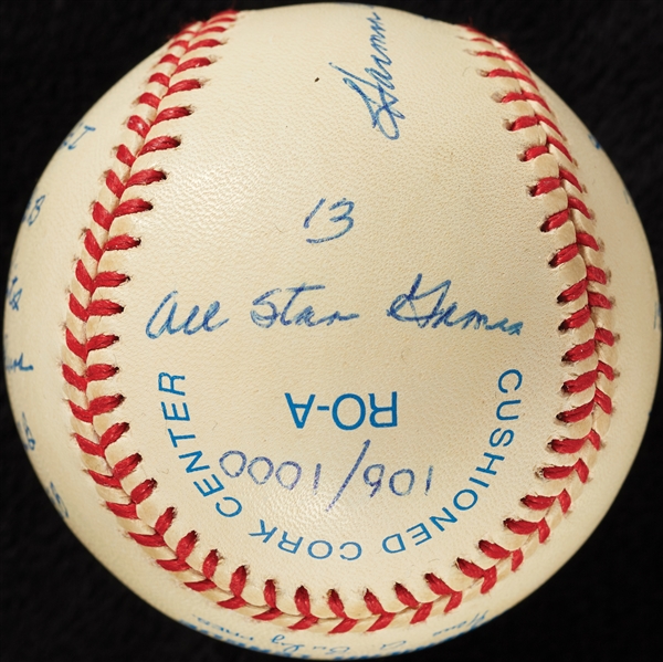 Harmon Killebrew Single-Signed Full-Name STAT OAL Baseball with Inscriptions (106/1000) (Reggie Hologram)