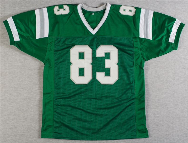 Vince Papale Signed Eagles Jersey Inscribed Invincible (JSA)