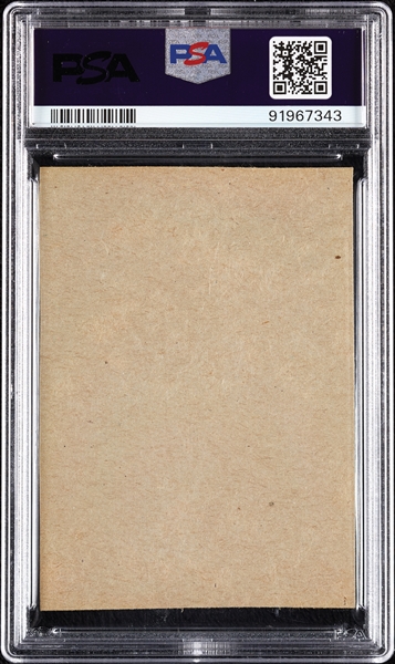 1963 Post Cereal Hank Aaron Hand-Cut No. 152 PSA 7