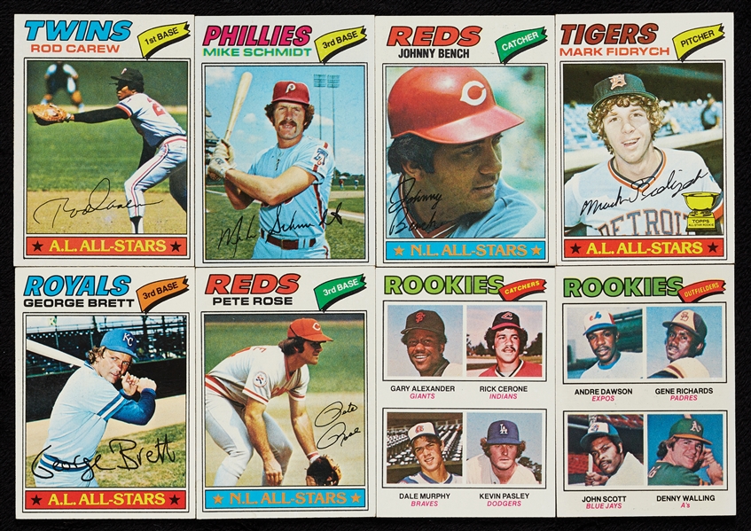 1977 Topps Baseball Super High-Grade Complete Set (660)