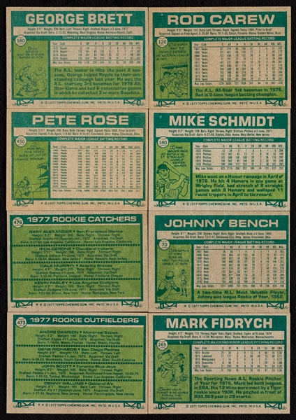 1977 Topps Baseball Super High-Grade Complete Set (660)