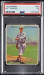 1933 Goudey Lefty Grove No. 220 PSA 1