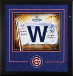 2016 Chicago Cubs World Champs Multi-Signed 20x16 Photo (18/20) (MLB) (Fanatics)