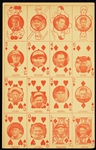 1927 W560 Series Full Red Sheet With Babe Ruth, Hornsby and Dempsey