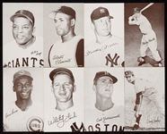 1947-66 High-Grade Baseball Exhibits Group, 19 HOFers, Two Mantles (64)