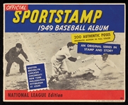 1949 Eureka SportStamps Baseball Album With Stamps (200)