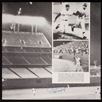 Willie Mays Signed 600th Home Run Poster (PSA/DNA)