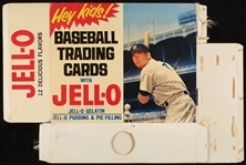 1963 Massive Complete Jello Box Display With Mickey Mantle