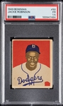 1949 Bowman Jackie Robinson No. 50 PSA 1.5