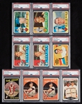 1959 & 1960 Topps PSA-Graded Group with HOFers (20)