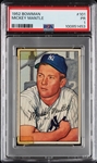 1952 Bowman Mickey Mantle No. 101 PSA 1