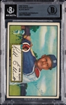 Bob Elliott Signed 1952 Topps No. 14 (BAS)