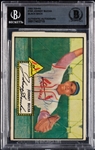 Johnny Bucha Signed 1952 Topps No. 19 (BAS)