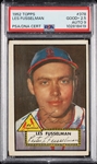 Les Fusselman Signed 1952 Topps No. 378 PSA 2.5 (AUTO 9) (POP 2)