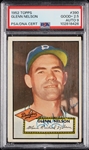 Glenn Wilson Signed 1952 Topps No. 390 PSA 2.5 (AUTO 9)