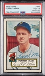 Forrest Main Signed 1952 Topps No. 397 PSA 3.5 (AUTO 10) (POP 2)