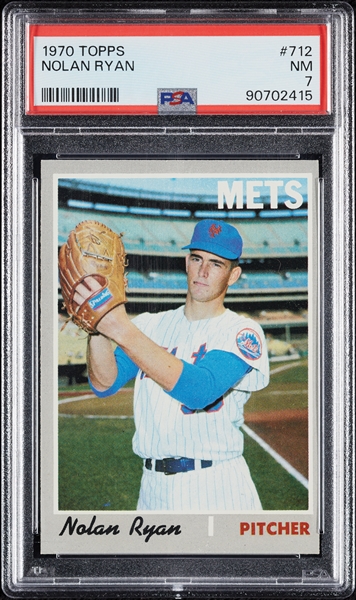 1970 Topps Nolan Ryan No. 712 PSA 7