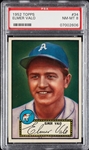 1952 Topps Elmer Valo No. 34 PSA 8