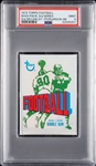 1972 Topps Football 3rd Series Wax Pack - Checklist Top; Pearson Back (Graded PSA 9)