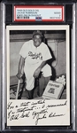 1948 Old Gold Cigarettes Jackie Robinson Kneeling in Dugout PSA 2