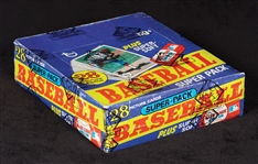 1980 Topps Baseball Super Cello Box (24) (Fritsch/BBCE)