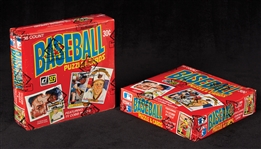 1983 Donruss Baseball Wax Boxes Pair (BBCE) (2)