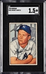 1952 Bowman Mickey Mantle No. 101 SGC 1.5