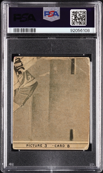1935 Goudey Hudlin/Myatt/Comorosky/Bottomley No. 3B PSA 2