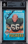 Ray Nitschke Signed 1970 Topps No. 133 (BAS)