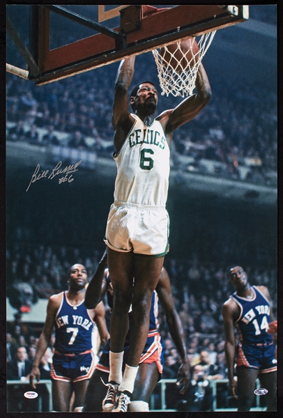 Bill Russell Signed Oversized 20x30 Photo (PSA/DNA)