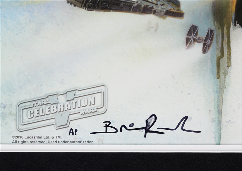 Star Wars Celebration Print Signed by Brian Rood (2010 Lucasfilm) (Artist's Proof)