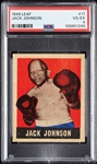 1948 Leaf Jack Johnson No. 17 PSA 4